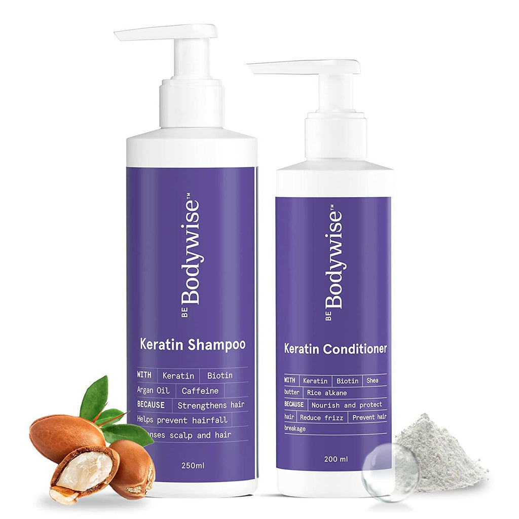 BeBodywise Keratin Shampoo and Conditioner