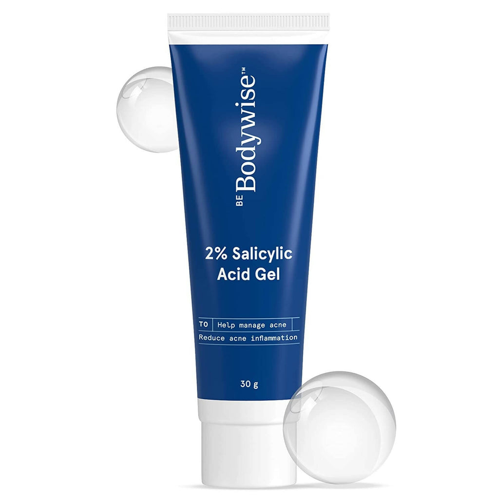 BeBodywise 2% Salicylic Acid Gel for Reduces Acne Breakouts & Spots